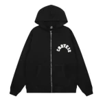 Corteiz Colly Arch Zip Hoodie Black